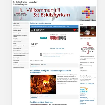 S:t Eskilskyrkans Församlingsblad startsida 2016