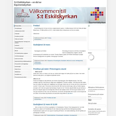 S:t Eskilskyrkans Församlingsblad startsida 2017