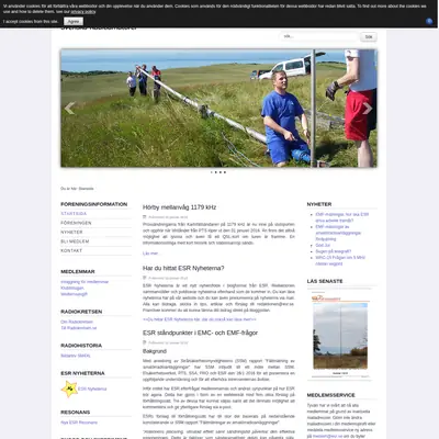 esr.se startsida 2016
