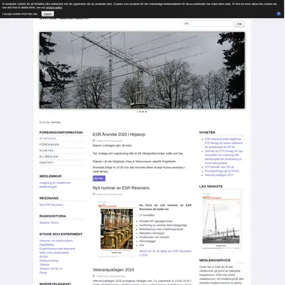 esr.se startsida 2020