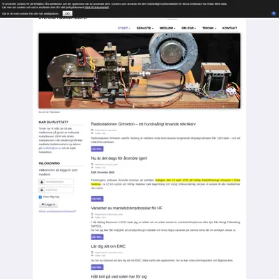 esr.se startsida 2026