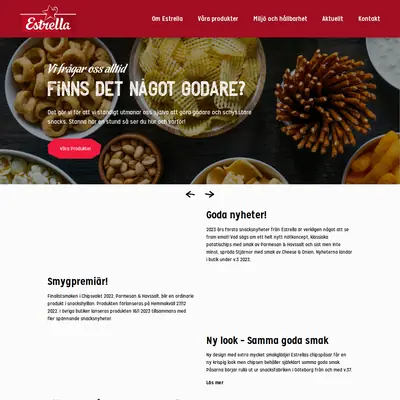www.estrella.se startsida 2023