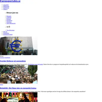www.europaportalen.se startsida 2012