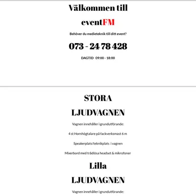eventFM startsida 2023