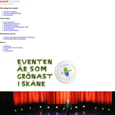 eventinskane.com startsida 2015