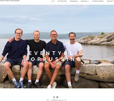 Eventyrlig Oppussing startsida 2025