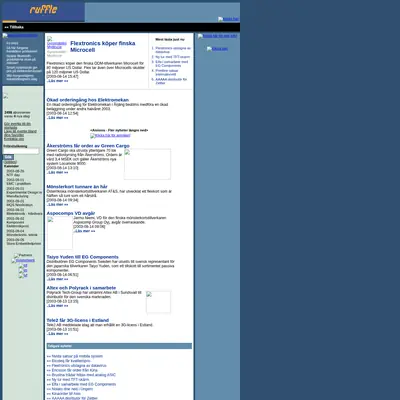evertiq.se startsida 2003