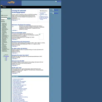evertiq.se startsida 2004