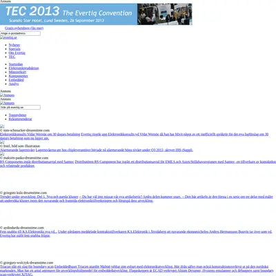 evertiq.se startsida 2013