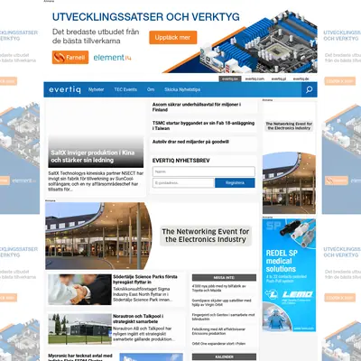 evertiq.se startsida 2018