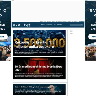 evertiq.se startsida 2026