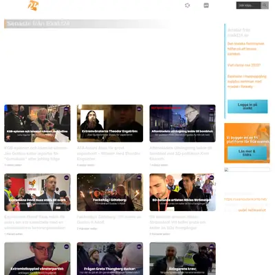 www.exakt24.se startsida 2023