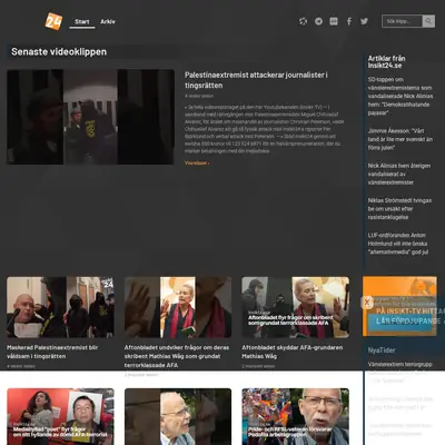 www.exakt24.se startsida 2026