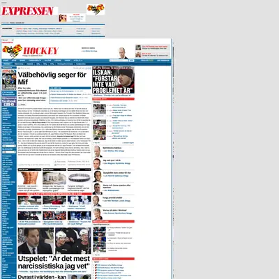 Expressen TV startsida 2007