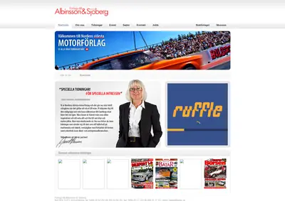 Bilsport Classic Magazine startsida 2010