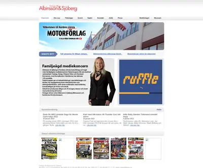 Bilsport Classic Magazine startsida 2013