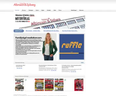 Bilsport Classic Magazine startsida 2014