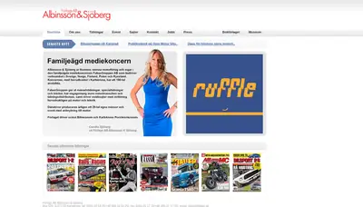 Bilsport Classic Magazine startsida 2016