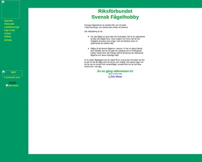 Fågelhobby startsida 2002