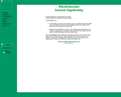 Fågelhobby startsida 2003