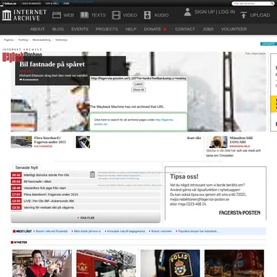 www.fagersta-posten.se startsida 2016
