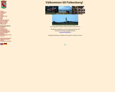 ifalkenberg.nu startsida 1999