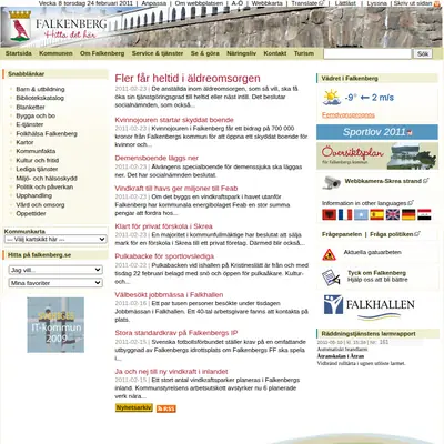 ifalkenberg.nu startsida 2011