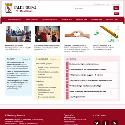ifalkenberg.nu startsida 2016
