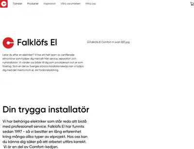 www.falklofsel.se startsida 2025