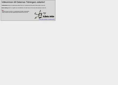 falukuriren.se startsida 2008