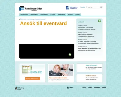 www.familjebostader.se startsida 2015
