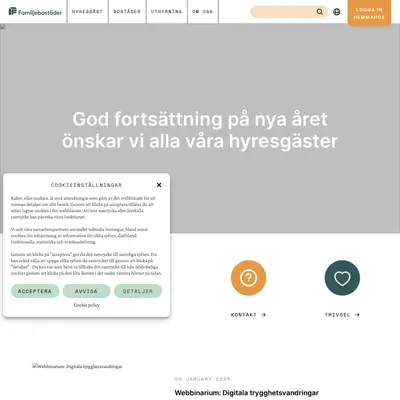 www.familjebostader.se startsida 2025