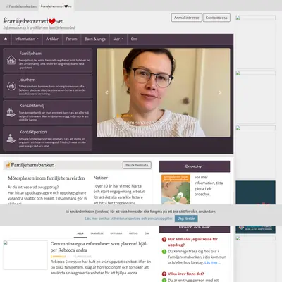 Familjehemmet startsida 2022