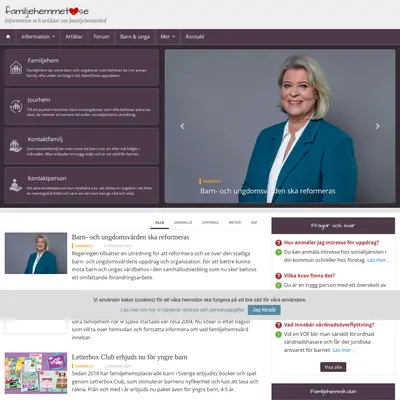 Familjehemmet startsida 2024
