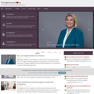 Familjehemmet startsida 2026