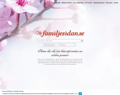 www.familjesidan.se startsida 2018