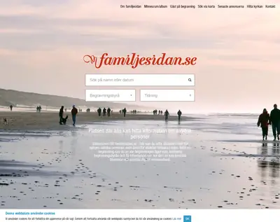 www.familjesidan.se startsida 2019