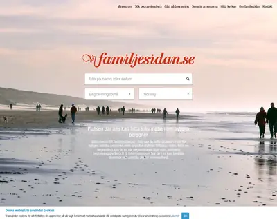www.familjesidan.se startsida 2020