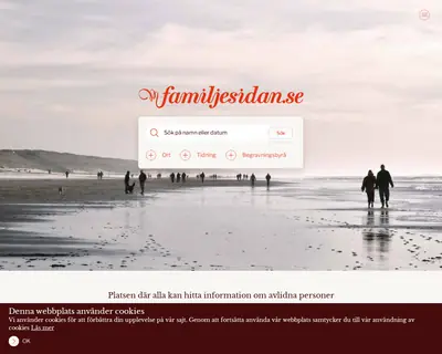 www.familjesidan.se startsida 2023