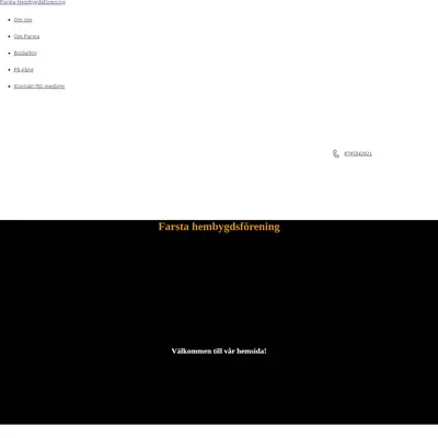 Farsta Hembygdsnytt startsida 2021