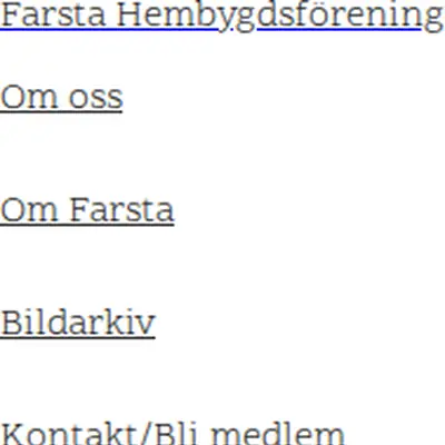 Farsta Hembygdsnytt startsida 2025