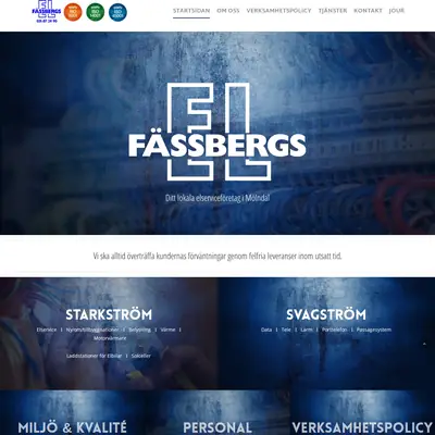 fassbergsel.se startsida 2023