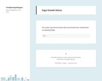 www.fastighetsagarbloggen.se startsida 2024
