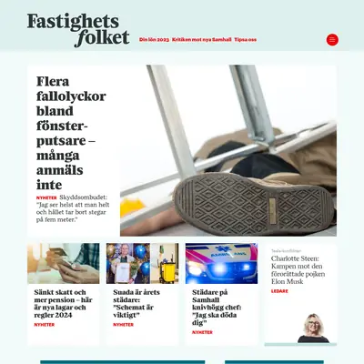 arbetet.se/fastighetsfolket startsida 2024