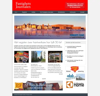 Fastighetsjournalen startsida 2015