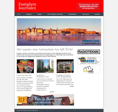 Fastighetsjournalen startsida 2019