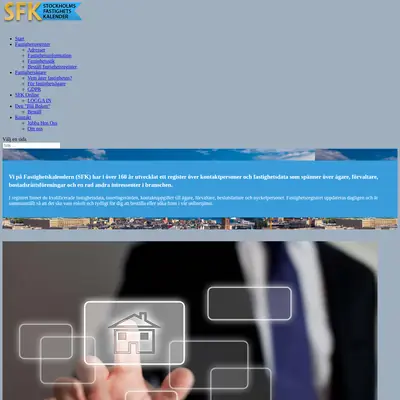 fastighetskalendern.se startsida 2021