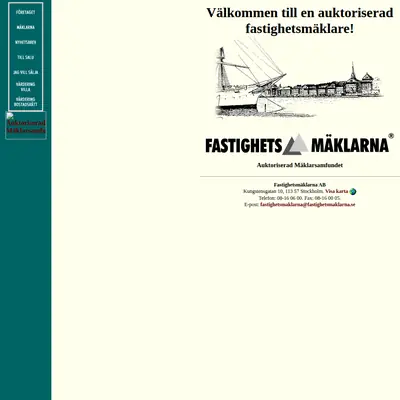 Fastighetsmäklaren startsida 2000