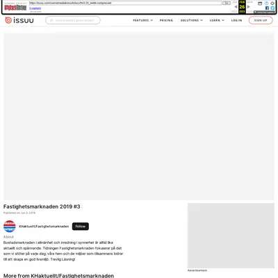Fastighetsmarknaden startsida 2019