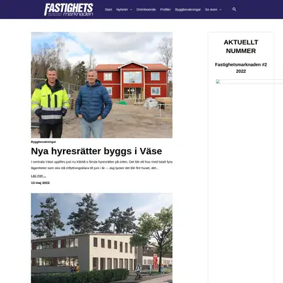 Fastighetsmarknaden startsida 2022